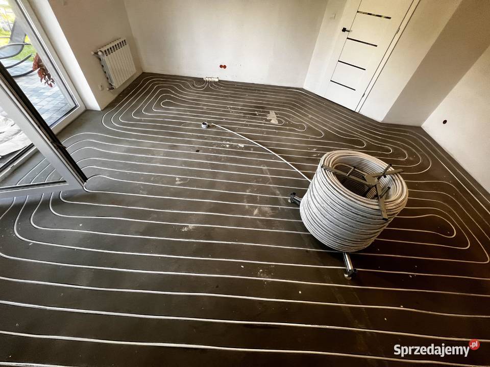 Frezowanie pod ogrzewanie podłogowe Małopolska Instalacje wodne i kanalizacyjne Słopnice