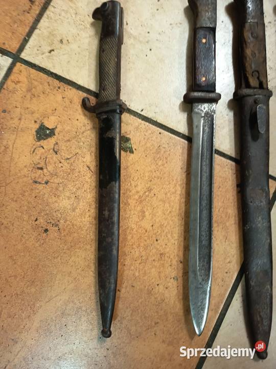 Militaria bagnety zestaw Wehrmacht Militaria Gozdnica sprzedam