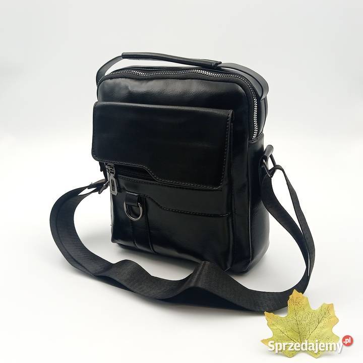 Torba męska listonoszka na ramie skórarzana śląskie Zawiercie