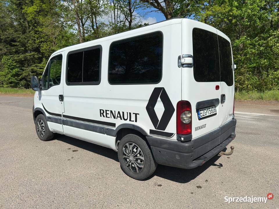 Bus Renault Master 9 osobowy 2005r Hak OKAZJA łódzkie Złoczew