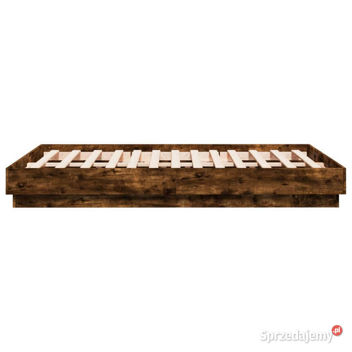 Rama łóżka przydymiony dąb materiał sprzedam