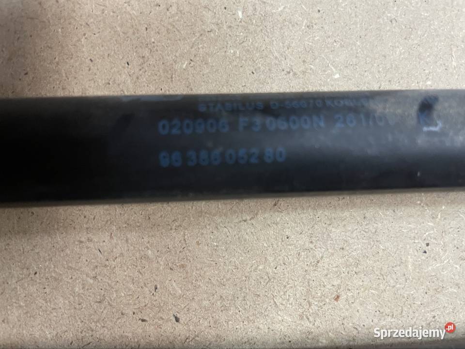 Siłownik teleskop klapy tył Peugeot 307 Szczecin sprzedam