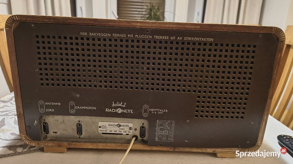 Klasyczne zabytkowe Radionette Radio podkarpackie Rzeszów