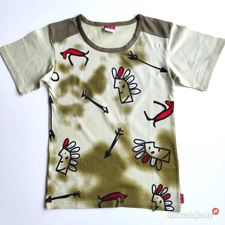 Nowy tshirt chłopięcy Indianie Mali 128 Rozmiar 128 Bluzki, koszulki i kaftaniki śląskie Katowice