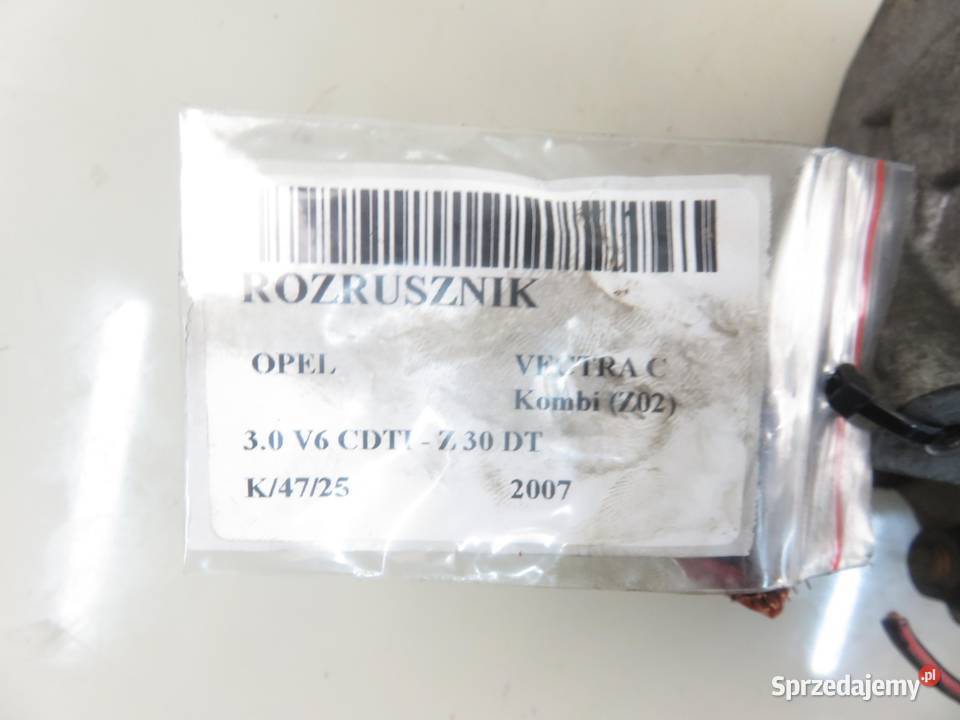 ROZRUSZNIK OPEL VECTRA C Kombi 30 V6 CDTI Z 30 małopolskie