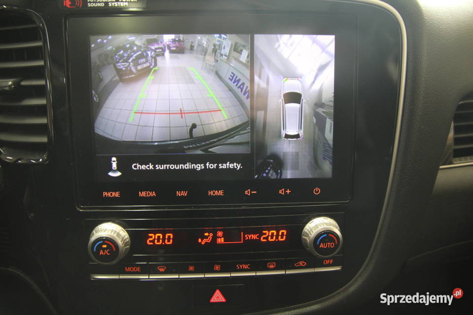 Mitsubishi Outlander Salon Polska INSTYLENAVI czujnik parkowania Wrocław