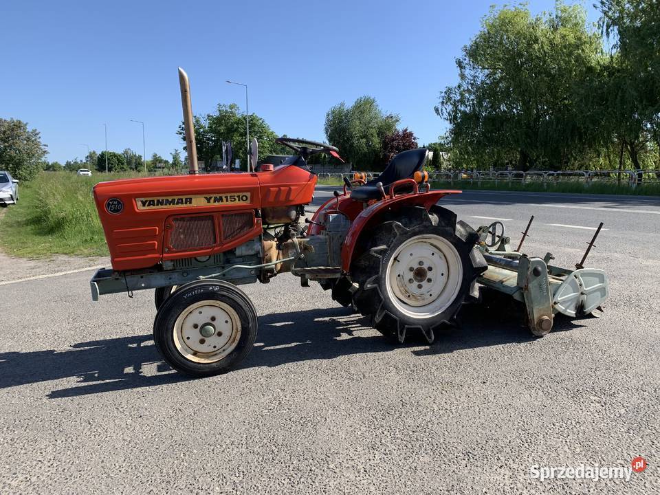 Traktorek Yanmar YM1510 2WD z glebogryzarką 15 Wisznia Mała