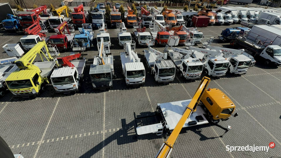 Nissan Cabstar Podnośnik Koszowy 20m GSR E200 świętokrzyskie Widełki
