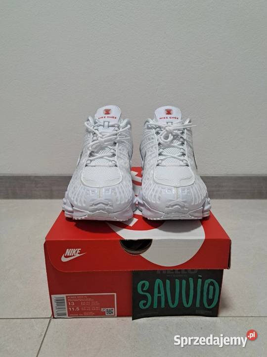 Buty Nike Shox TL White Metallic Silver r44 Nowy Sącz