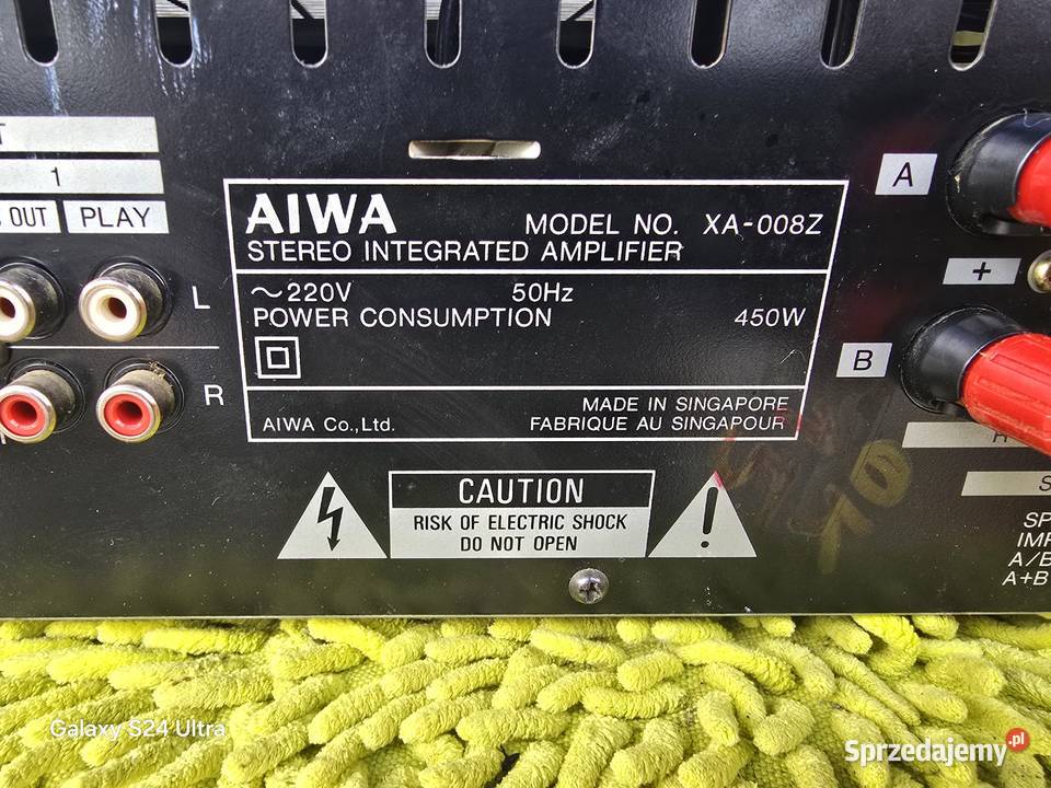 wzmacniacz Aiwa xa008 mocne stereo śląskie Chełm Śląski