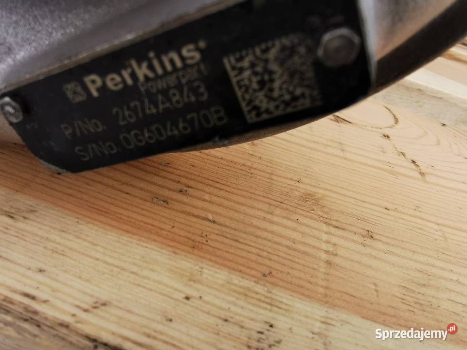 Turbosprężarka Perkins 147 2674A843 Pozostałe wielkopolskie