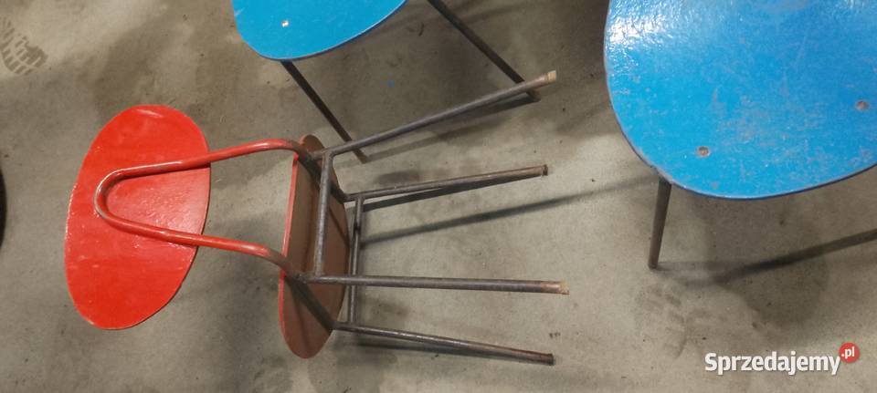 Krzesla z prl Augustów