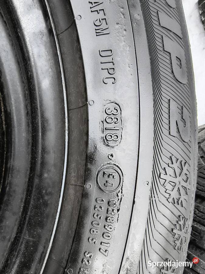 Felgi stalowe R16 Fiat 500X z oponami zimowymi Łańcut