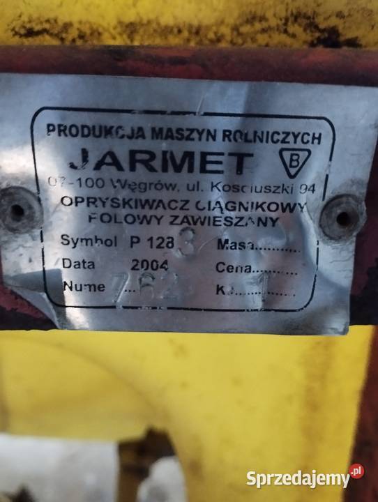 Opryskiwacz 400 l Gołymin-Ośrodek