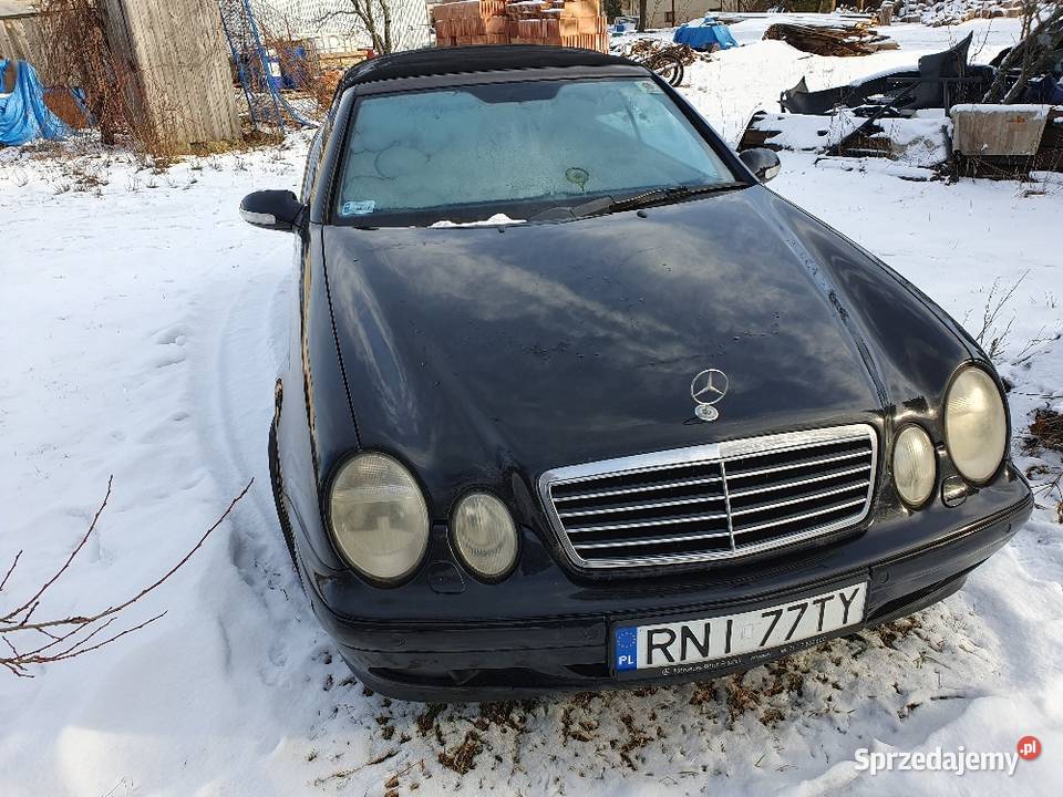 Mercedes CLK kabriolet 20 kompresor z LPG Rudnik nad Sanem sprzedam
