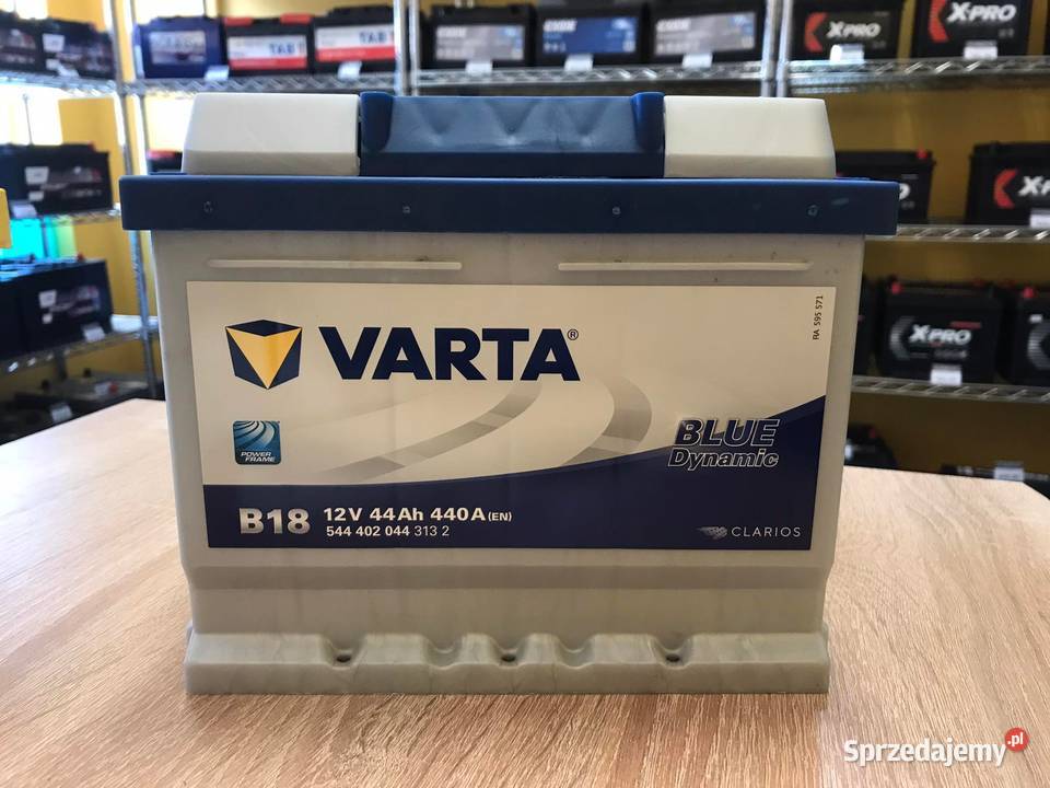 Akumulator VARTA Blue Dynamic B18 44Ah 440A EN Grudziądz