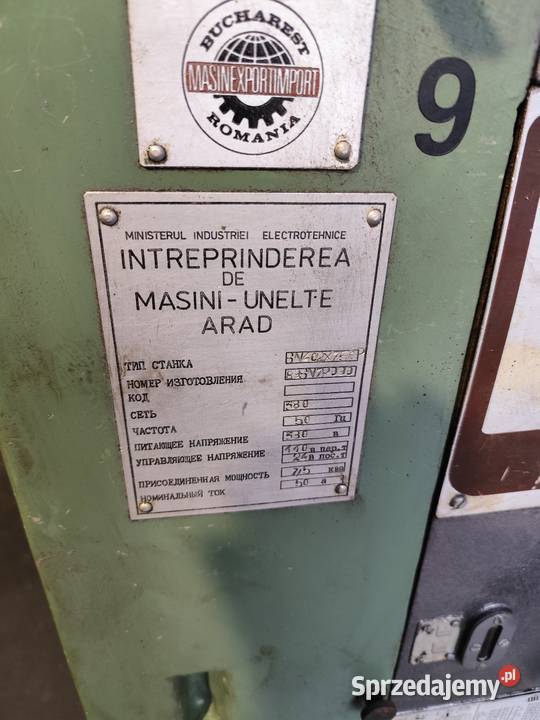 Tokarka do metalu Arad Sn 402 x 750 Tur 50 Maków Podhalański