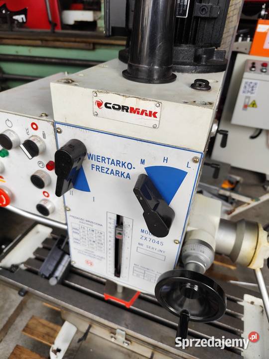 Frezarka do metalu uniwersalna narzędziowa ZX Wódka