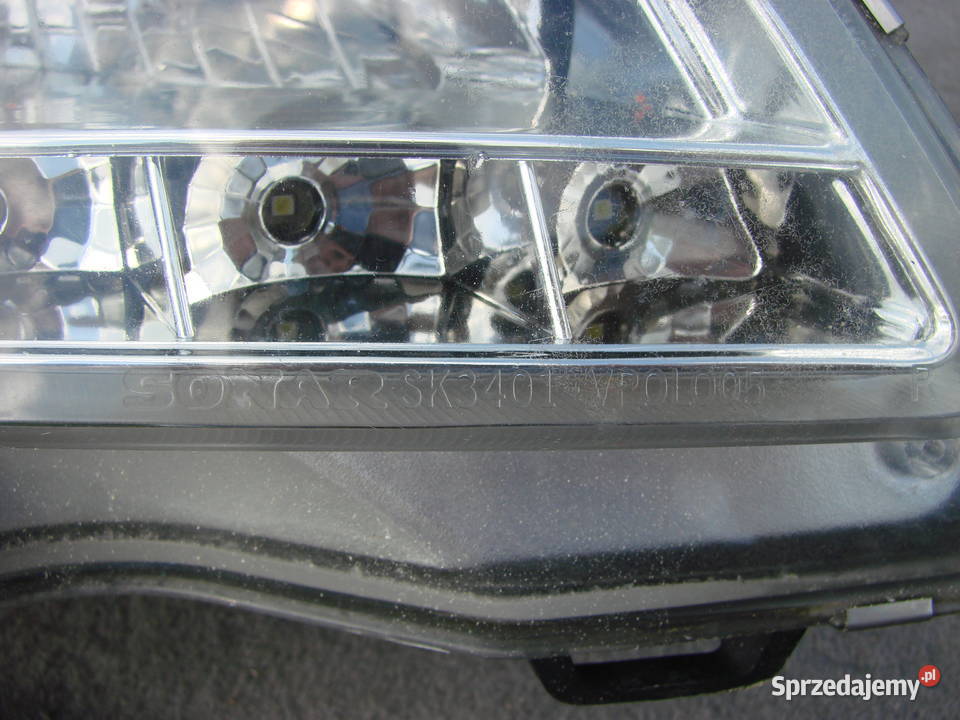 VW Polo 0509 reflektory TUNING LED DAYline Sonar Mielec