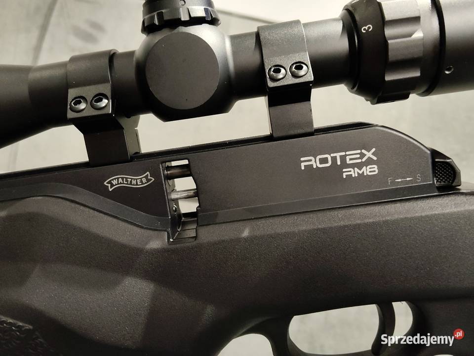 Wiatrówka PCP Walther Rotex RM8 55mm regulator Częstochowa