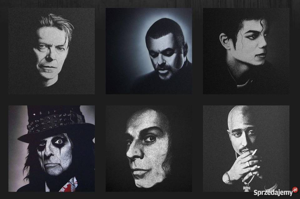 Michael Jackson Obraz ręcznie grawerowany w Sandomierz