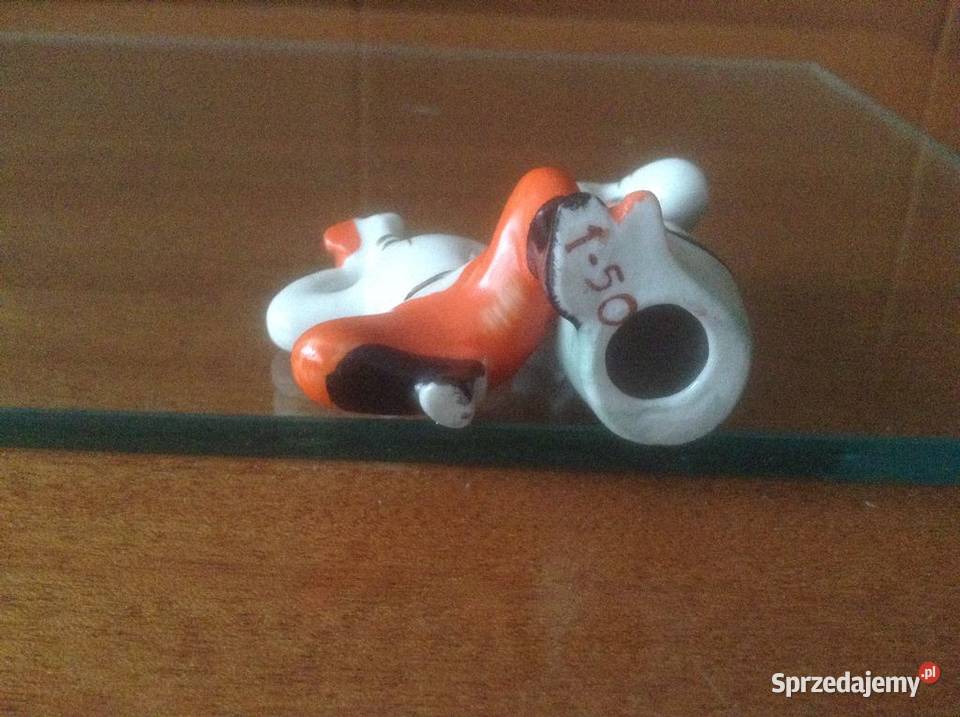 Stara kolekcjonerska sygnowana figurka