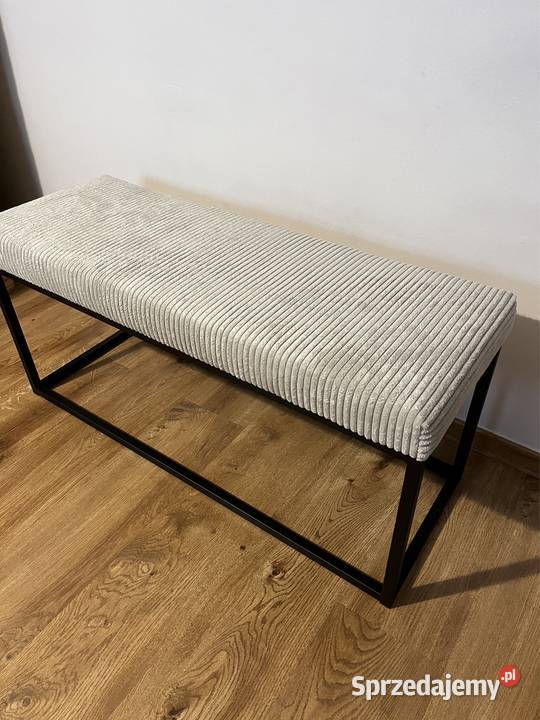 Tapicerowana ławka loft 100cm Kępno