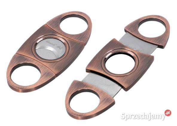 Srebrna Metalowa Obcinarka Do Cygara w Ostrowy nad Okszą