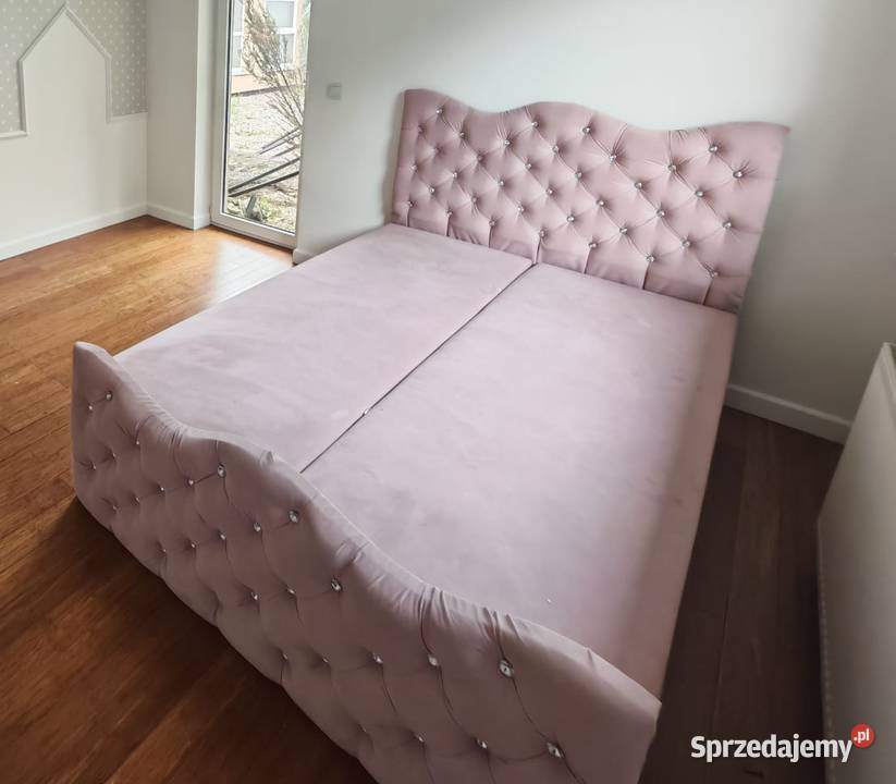 Sprzedam Łóżko kryształki cyrkonie piki ala Częstochowa