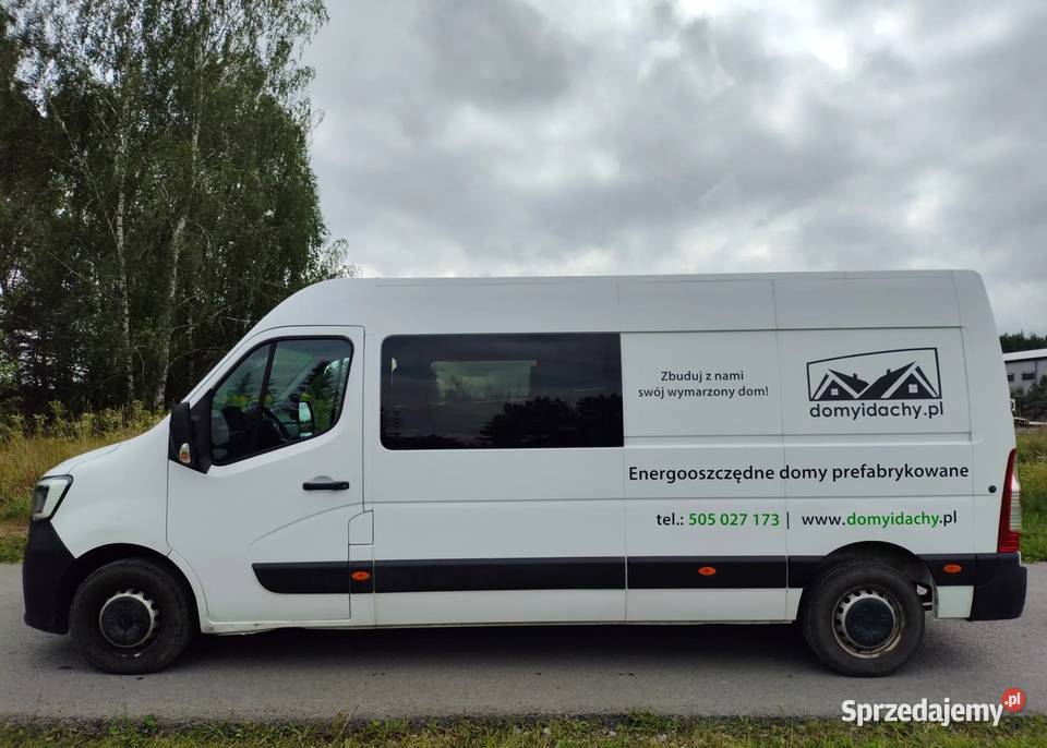 Renault Master 23 136 brygadówka 7 os 2020r 136KM Renault Żelków-Kolonia