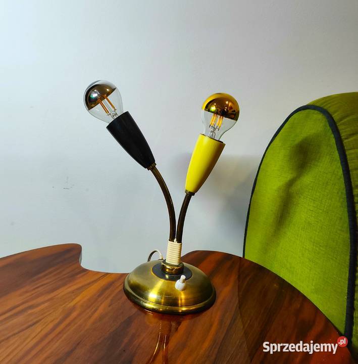 Lampa Stilnovo Rockabilly vintagespace age lata Kalisz sprzedam