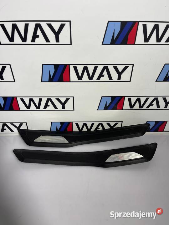 BMW F80 M3 LISTWY NAKŁADKI PROGOWE KOMPLET PRZÓD dolnośląskie