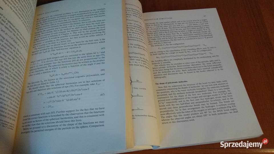 Molecular quantum mechanics an introduction to fizyka, astronomia Książki naukowe i popularnonaukowe Gdańsk