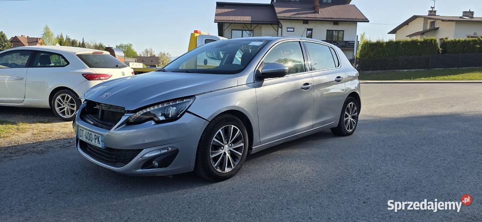 Peugeot 308 16 hdi 120 uszkodzony Wadowice