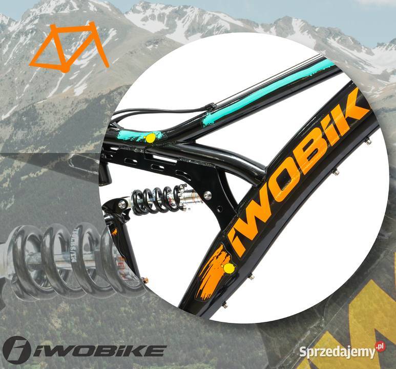 Rower Męski Damski Górski 26 MTB IWOBIKE Shimano Gorlice