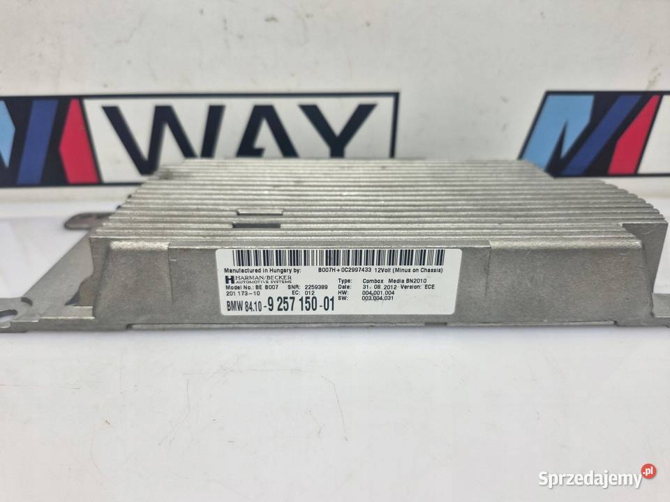 BMW F01 F02 F04 F06 F07 F10 F11 F12 MODUŁ osobowe Komputery dolnośląskie sprzedam