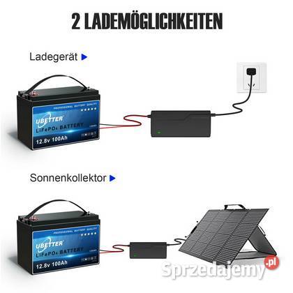 LiFePO4 LEKI AKUMULATOR LITOWY 128V BMS 100Ah Kurowice