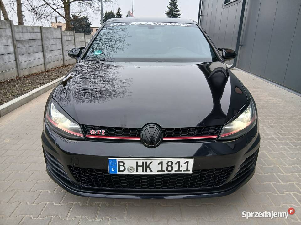 VW Golf GTI Performance 20 230koni AUTOMAT nieuszkodzony Kalisz