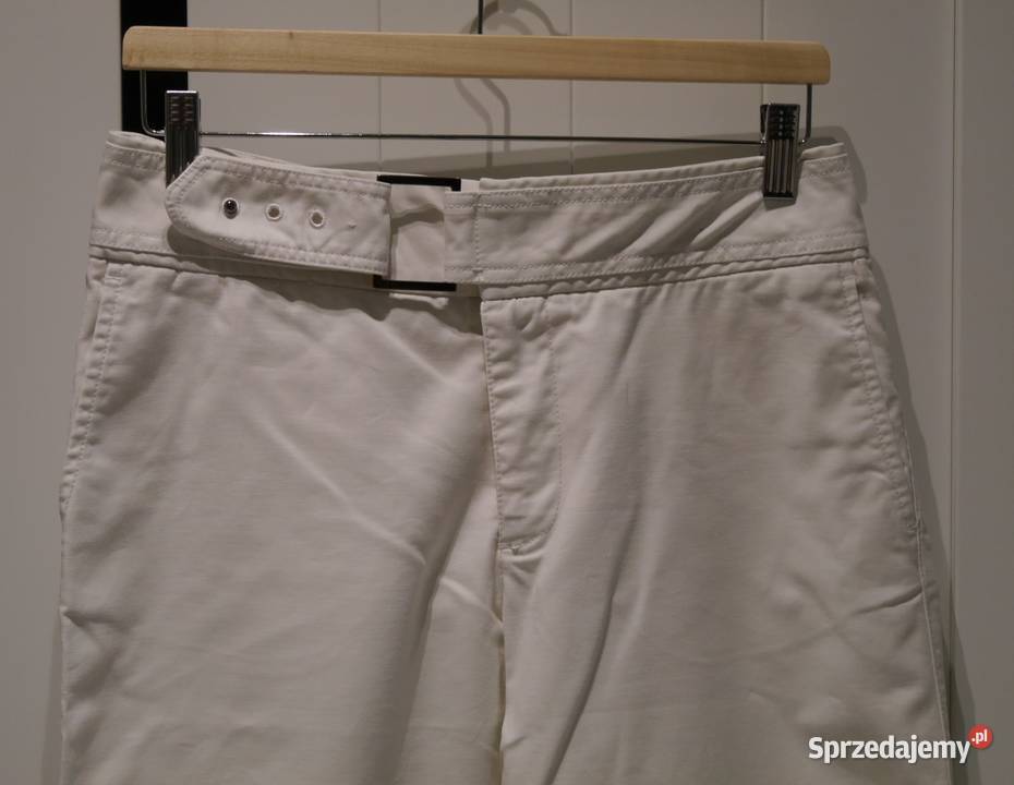 Zara świetne szerokie spodnie 36 S biały Wrocław