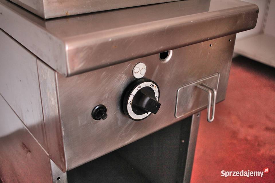 Płyta grillowa wolnostojąca ryflowana GAZ Gastronomia Góra