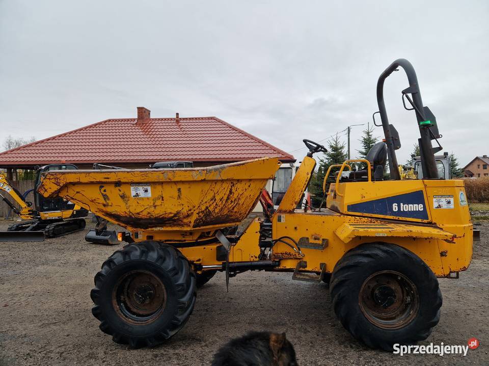 Wozidło budowlane Thwites Mach 866 6 ton lubelskie Ryżki sprzedam