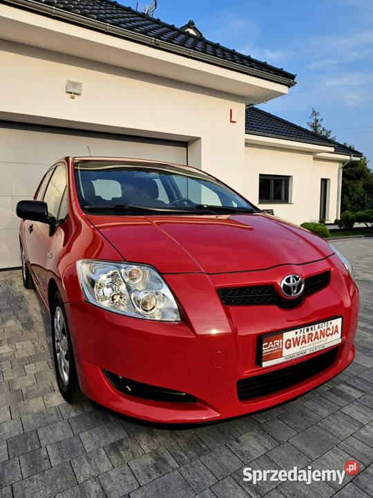 Toyota Auris 14VVti 97 Salon Rata 500 I 20062012 nieuszkodzony