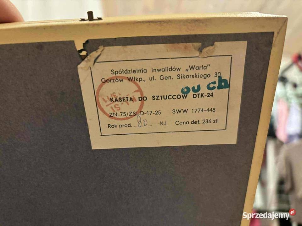 Zestaw sztućców PRL komplet DTK24 w oryginalnym Stegna