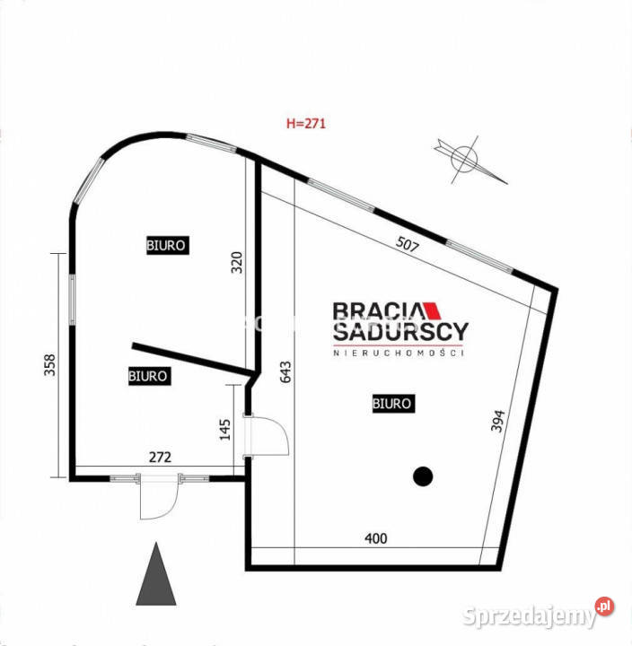 Lokal Kraków Jasnogórska 44m2 44m2