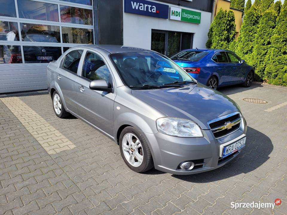 Chevrolet Aveo 2009 r import niemcy 134000 klima ABS Pionki