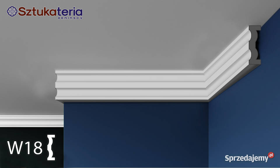 Sztukateria do wnętrza listwy sufitowe Warszawa