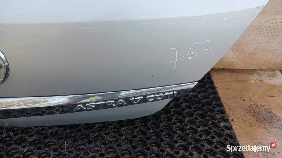 OPEL ASTRA H HB KLAPA TYŁ Z157 5D wielkopolskie Zbierkowo
