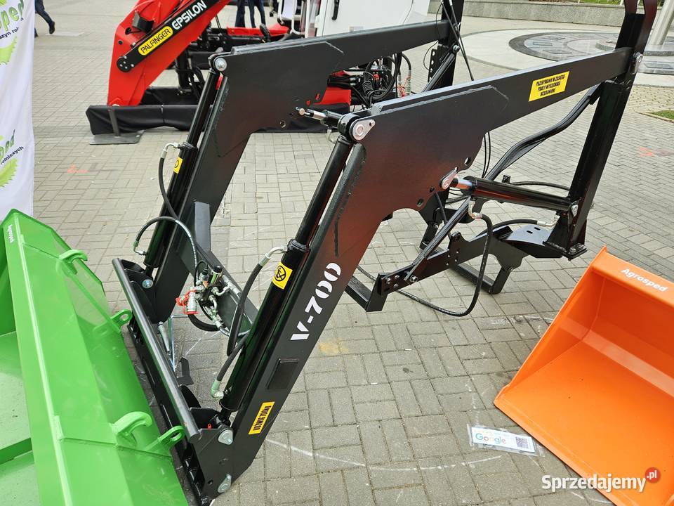 ŁADOWACZ CZOŁOWY III SEKdO c360 c330 MF255 ZETOR Majdan Królewski