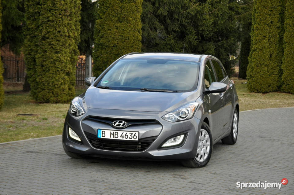 Hyundai i30 14CRDi90LedKlimatyzacjaWelurI ABS mazowieckie Ostrów Mazowiecka