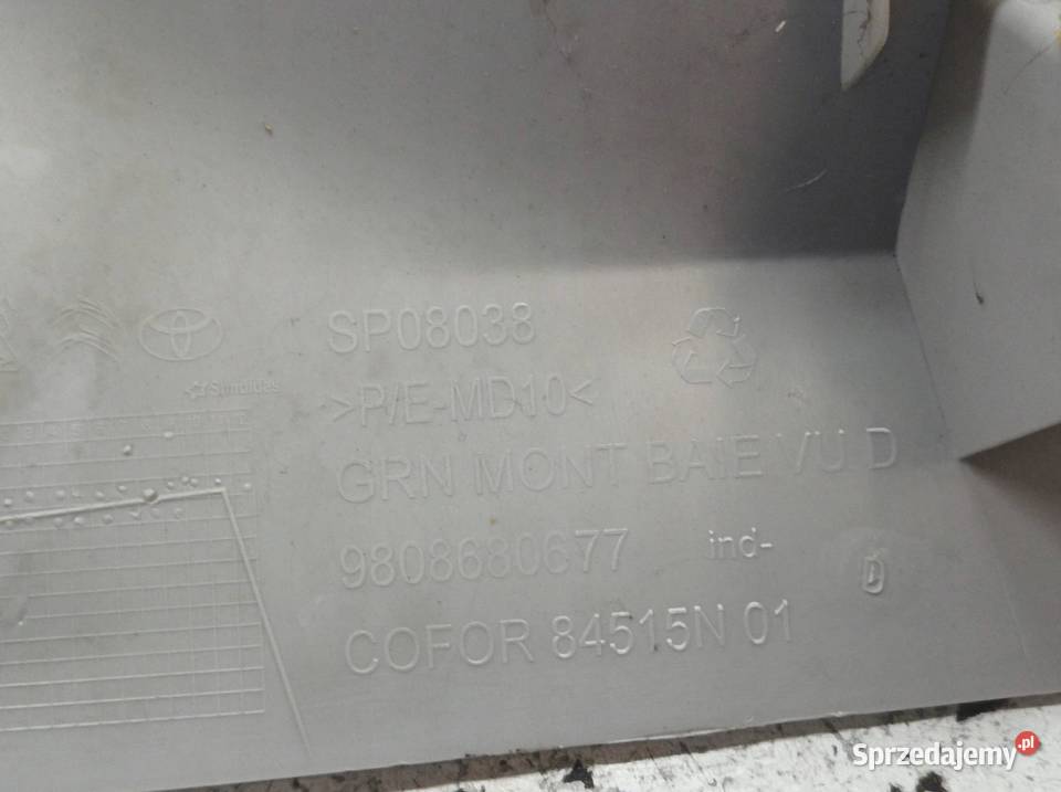 OSŁONA SŁUPKA A LEWA PRAWA KOMPLET Peugeot świętokrzyskie sprzedam